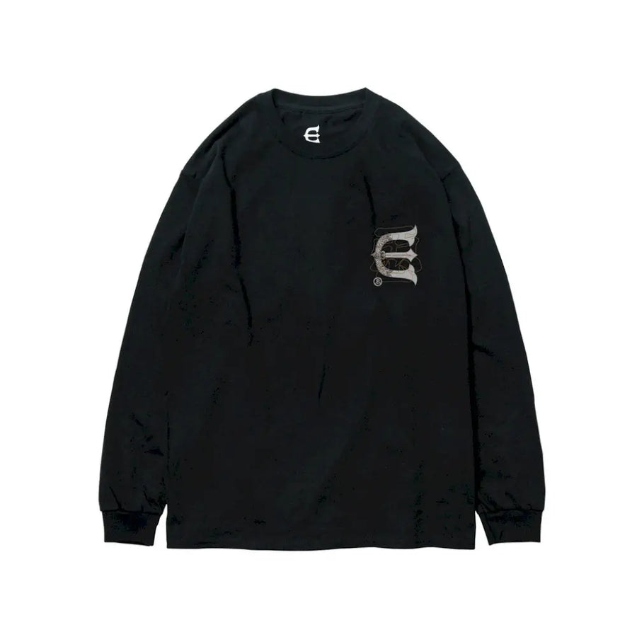 Evisen - Zen Aku E Logo L/S T-shirt - Black product image 2