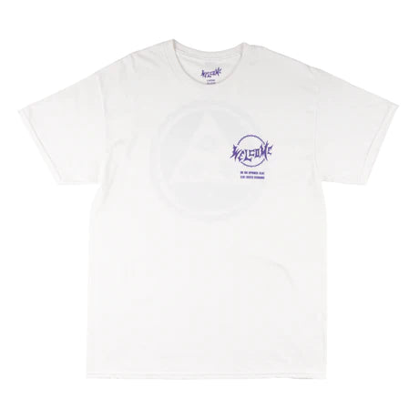 Welcome - Tali Chain Basic T-shirt - White/Purple