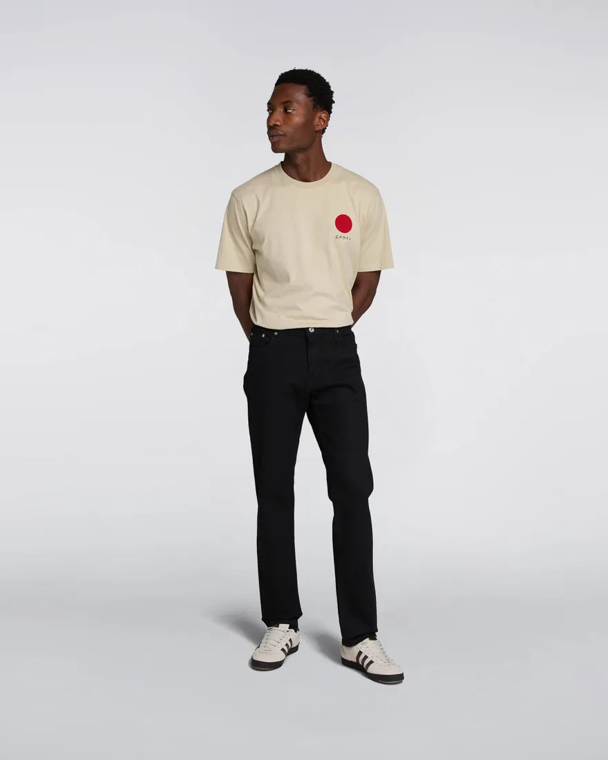 EDWIN - REGULAR TAPERED JEANS Black - rinsed