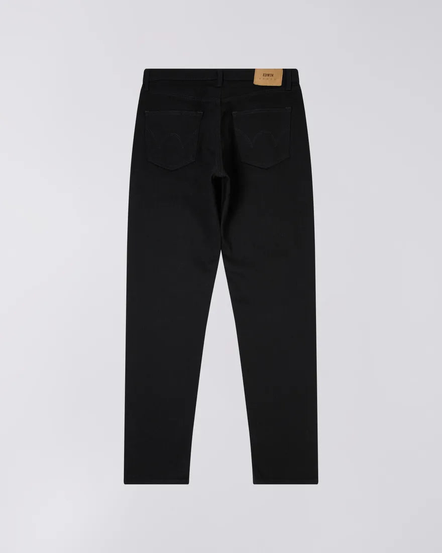 EDWIN - REGULAR TAPERED JEANS Black - rinsed