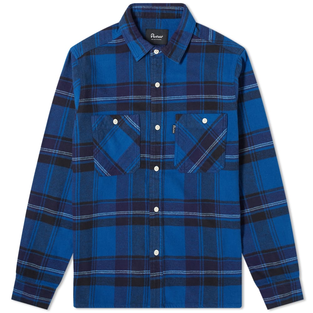 Penfield Cordan Check Shirt - Blue