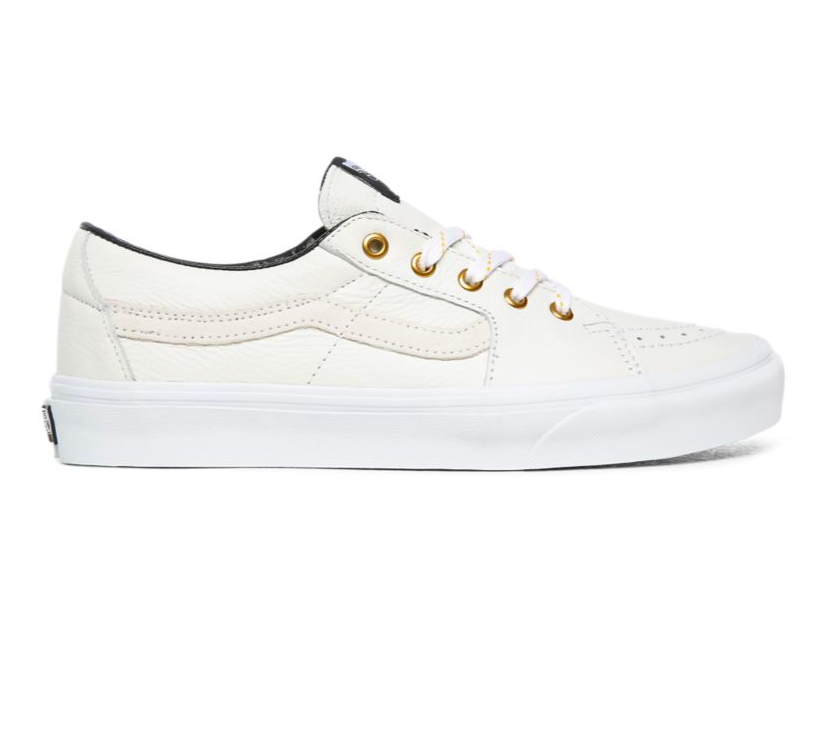 VANS SK8-LOW LEATHER - TRUE WHITE