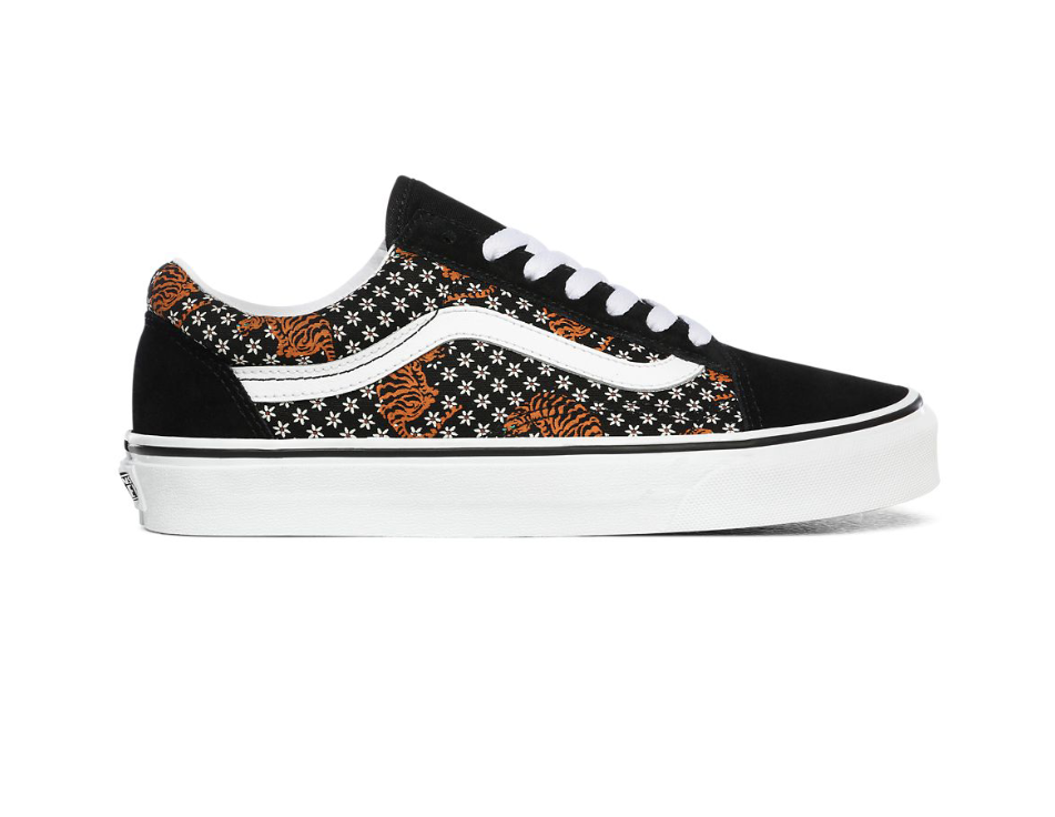 VANS OLD SKOOL SHOES - TIGER FLORAL