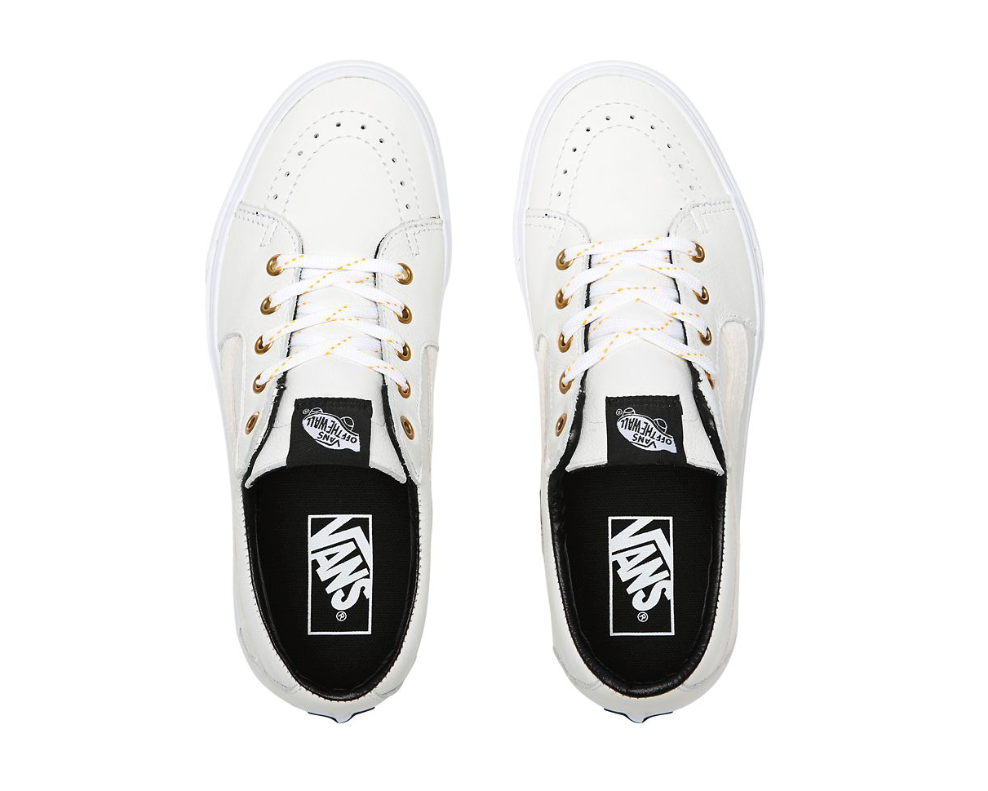 VANS SK8-LOW LEATHER - TRUE WHITE