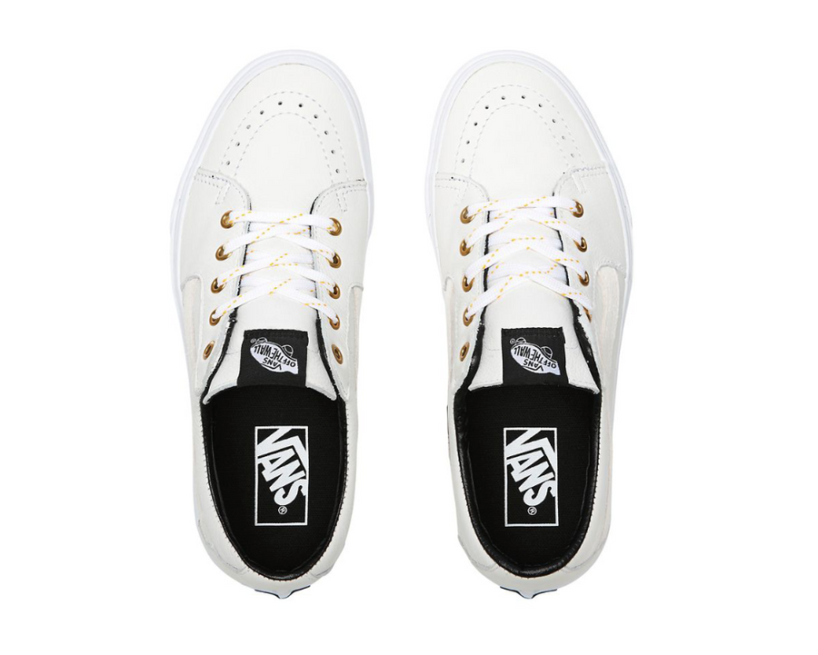 VANS SK8-LOW LEATHER - TRUE WHITE product image 3