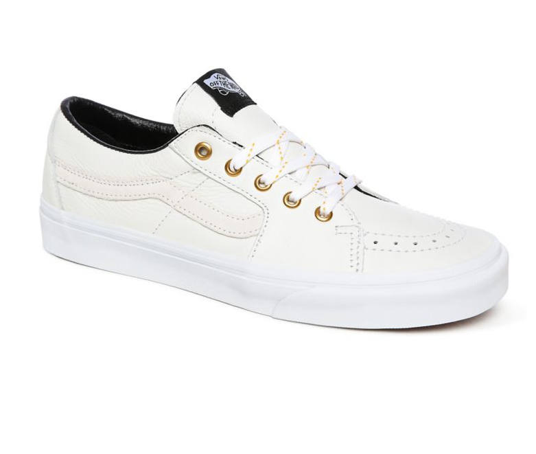 VANS SK8-LOW LEATHER - TRUE WHITE product image 2