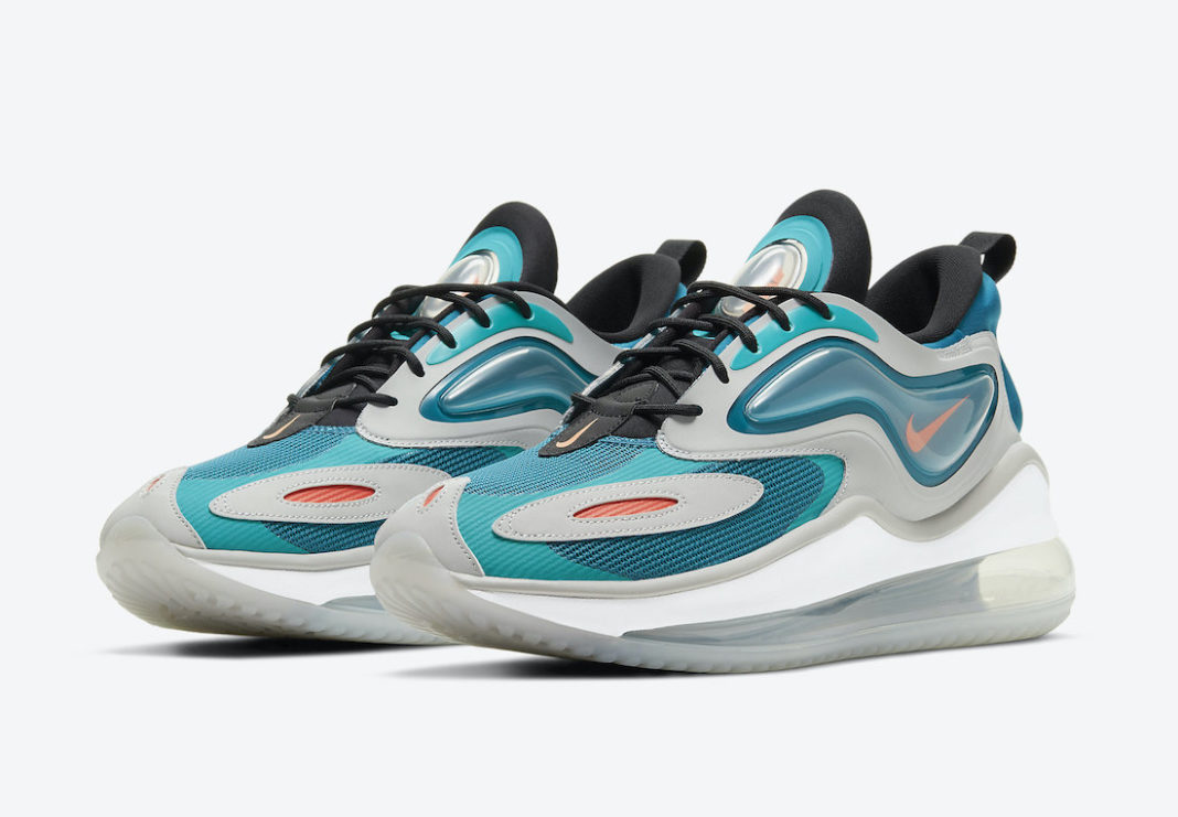 Nike Air Max Zephyr - Grey Blue Orange