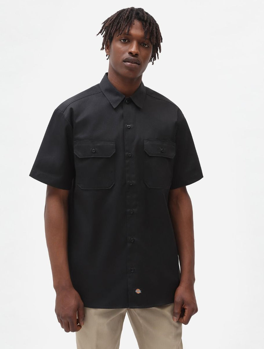 Dickies Work Shirt Short Sleeve - Black