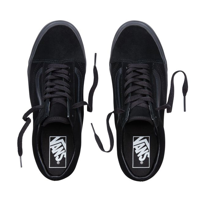 VANS SUEDE OLDSKOOL SHOES - Black