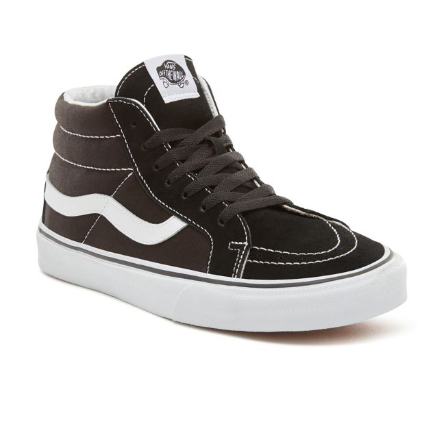 VANS SK8-MID REISSUE SHOES BLACK/WHITE product image 4
