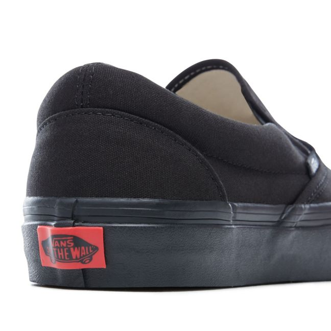 VANS CLASSIC SLIP-ON SHOES BLACK/BLACK product image 4