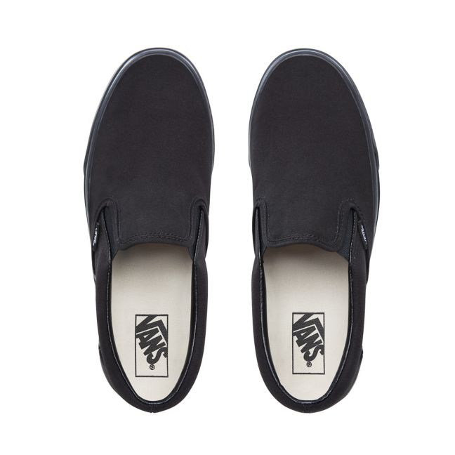 VANS CLASSIC SLIP-ON SHOES BLACK/BLACK product image 3
