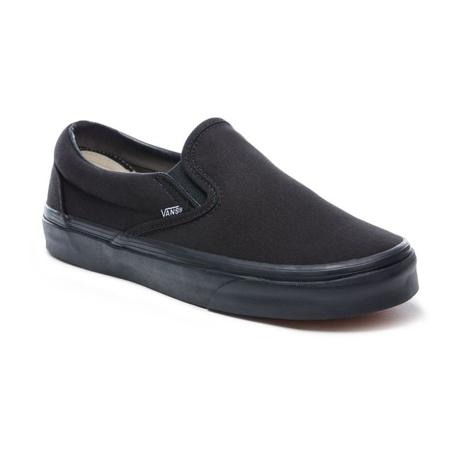 VANS CLASSIC SLIP-ON SHOES BLACK/BLACK product image 2