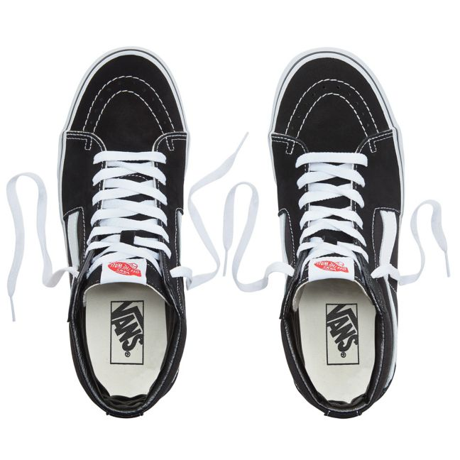 Vans SK8-HI SHOES - black/white