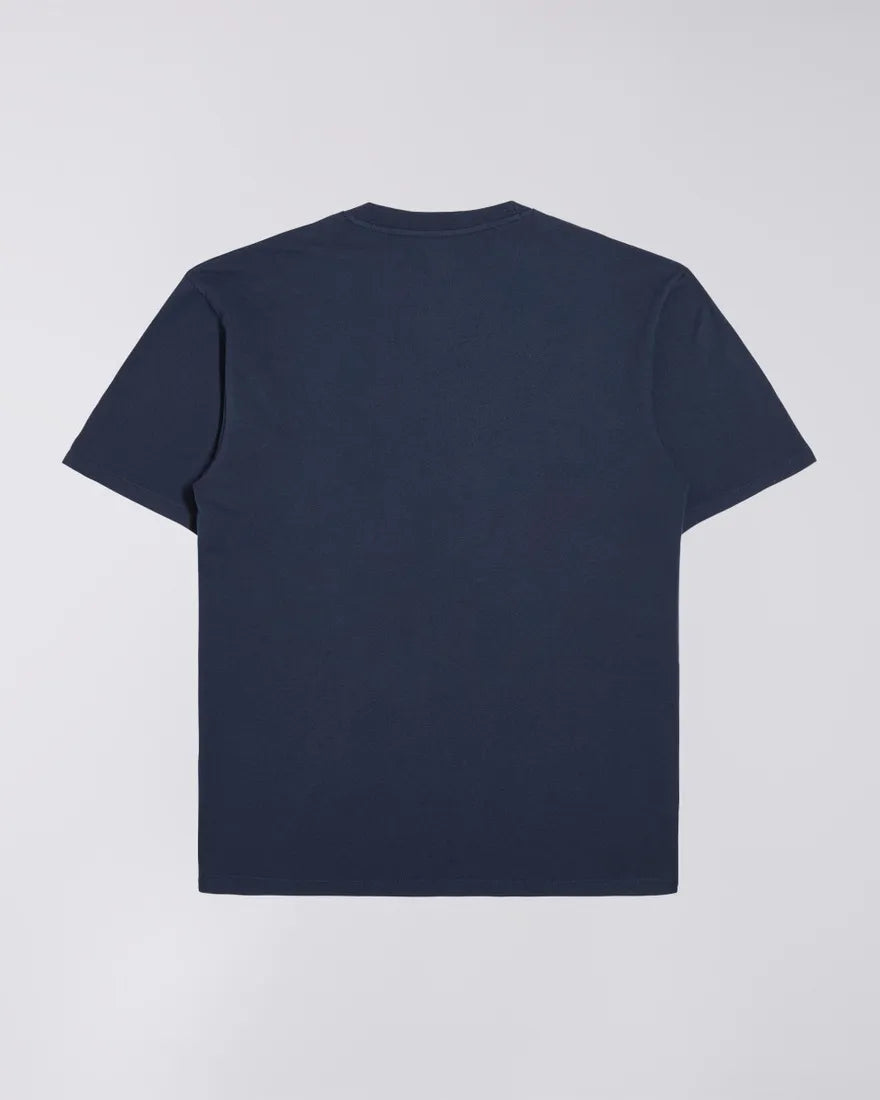 EDWIN - Sunset On Mt Fuji T-Shirt - Navy Blazer