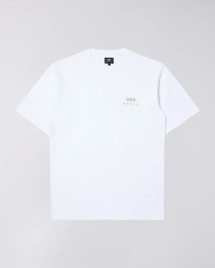 EDWIN - Logo chest T-Shirt - White