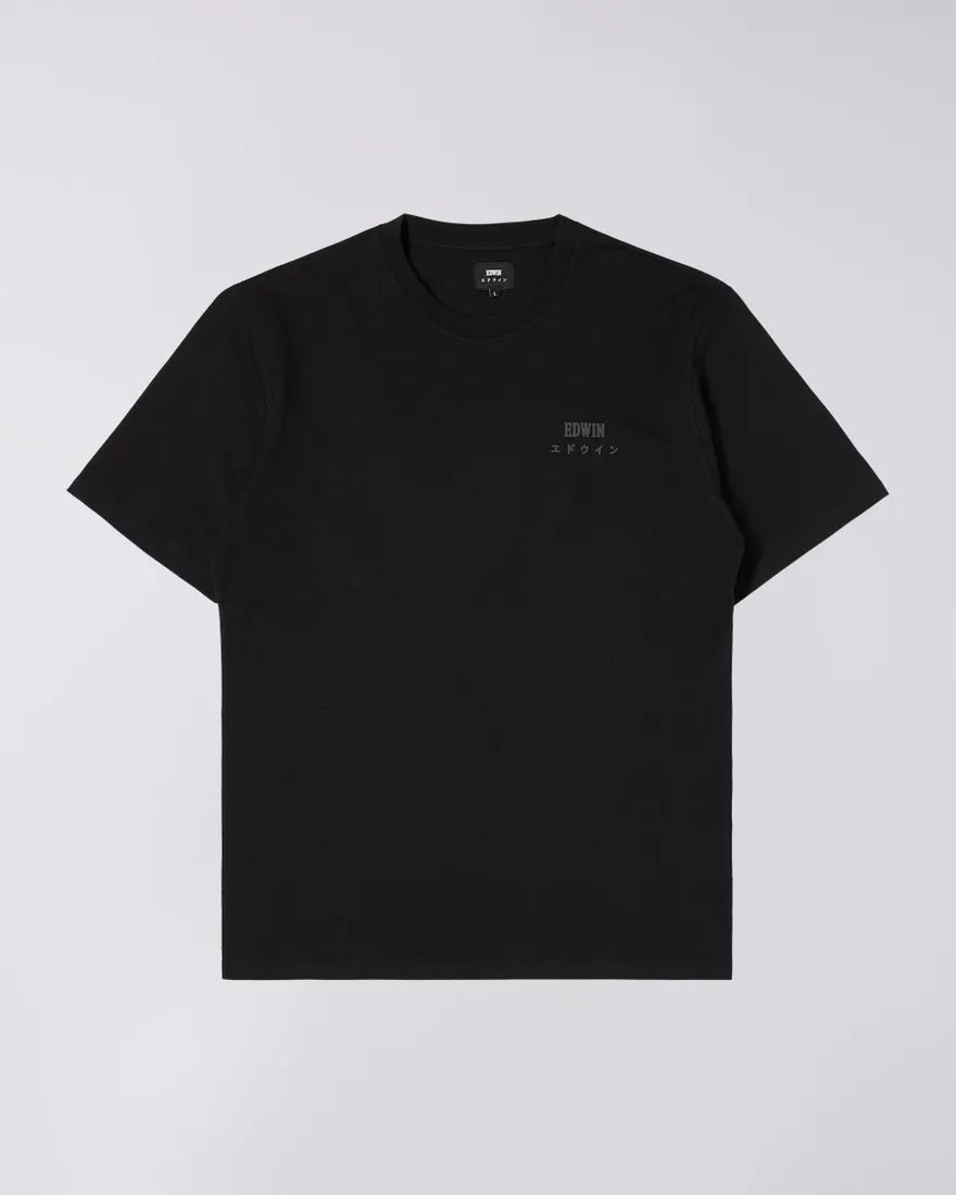 EDWIN - Logo chest T-Shirt - Black