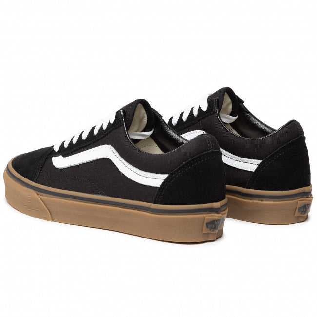 Vans Old Skool Black Medium Gum sole