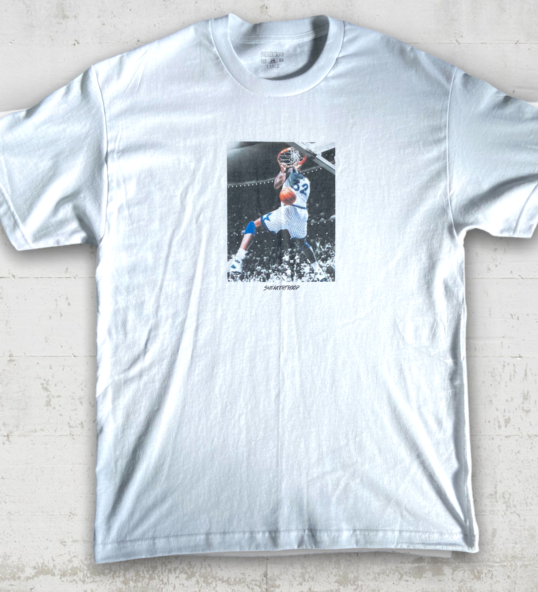 Sneakertroop Dunk Edition Shaq T-shirt - White