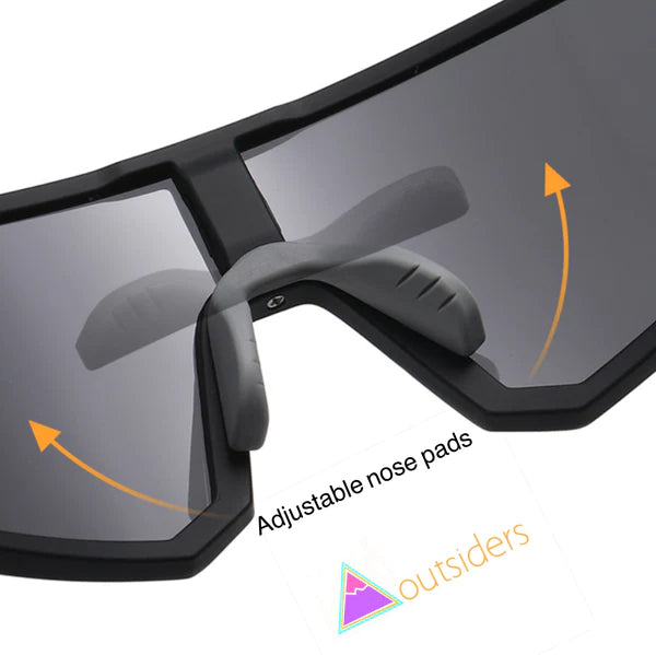 Outsiders Spaced  Sunglasses - Matte Navy/Yellow Speckled