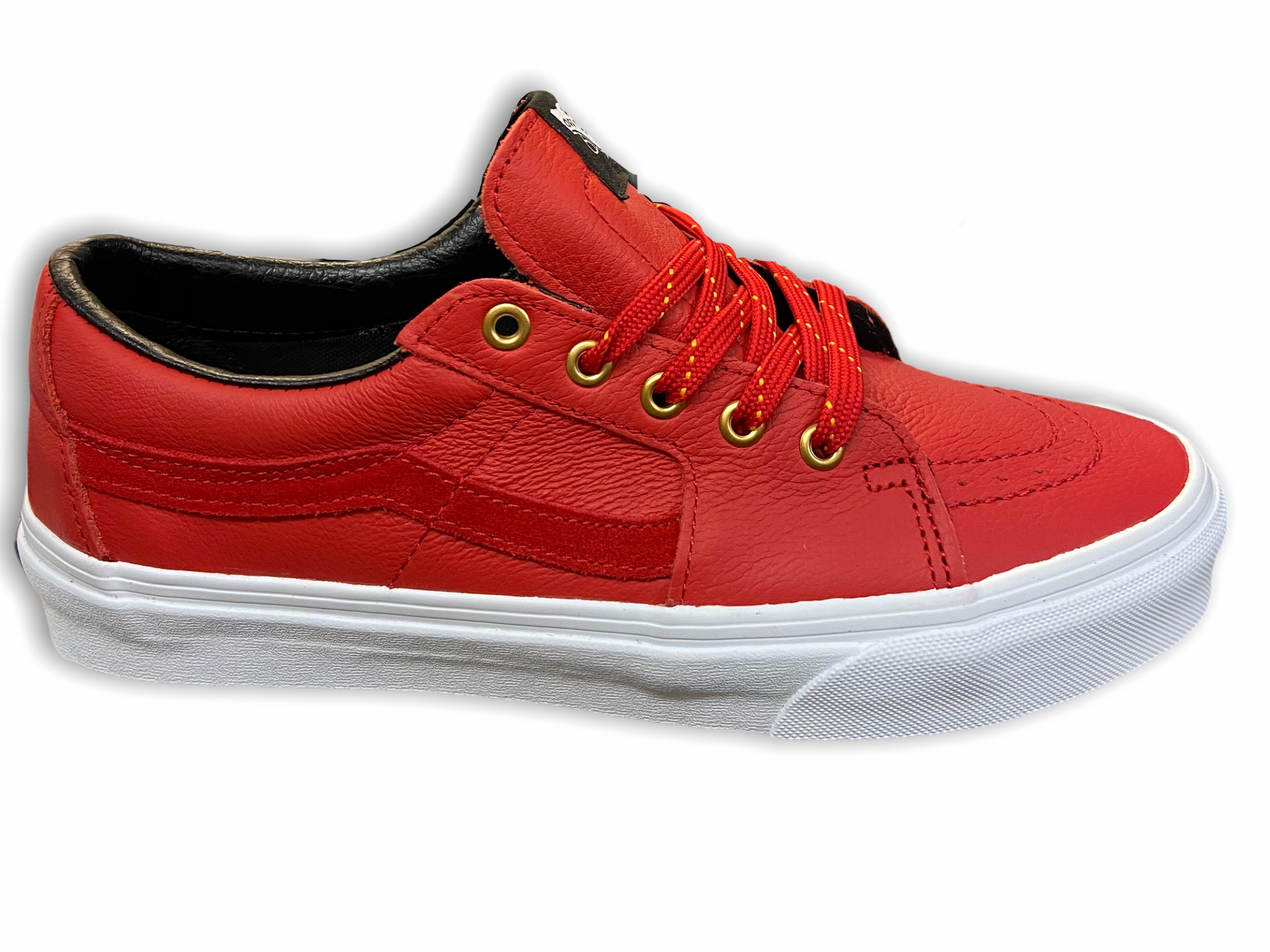 VANS SK8-LOW LEATHER - RED