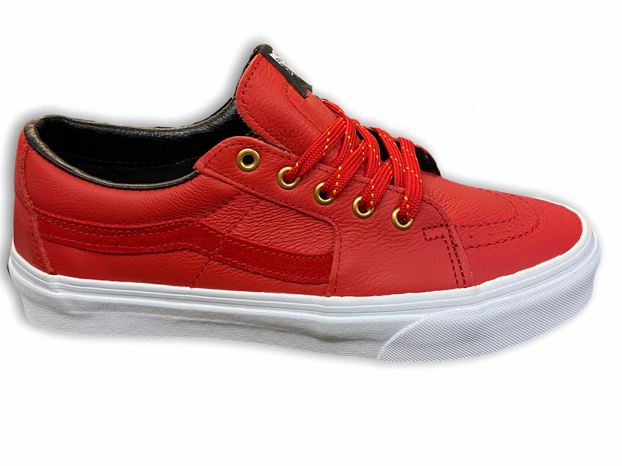 VANS SK8-LOW LEATHER - RED product image 3