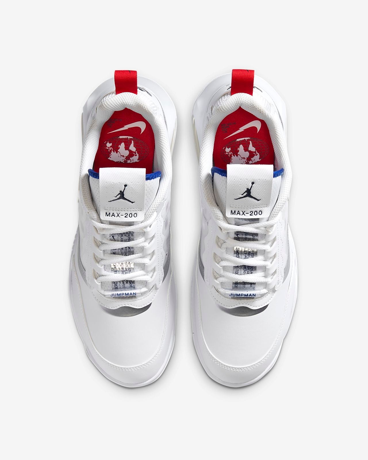 Nike Air Jordan 200 - White / University Red