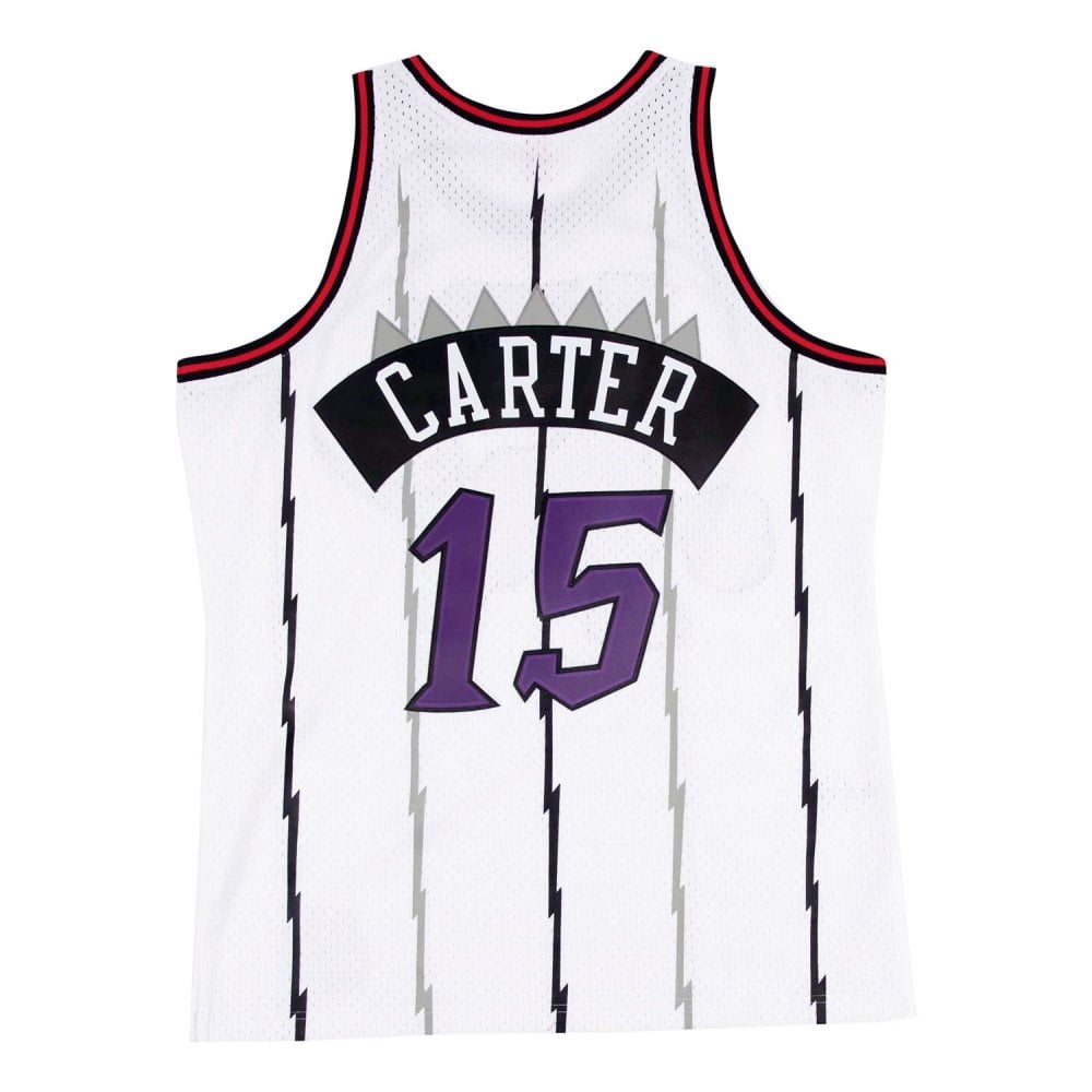 Mitchell and Ness Carter Raptors NBA Basketball Jersey - White