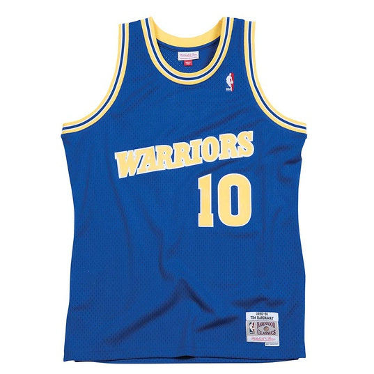 Mitchell & Ness - NBA SWINGMAN JERSEY GOLDEN STATE WARRIORS 90 - TIM HARDAWAY