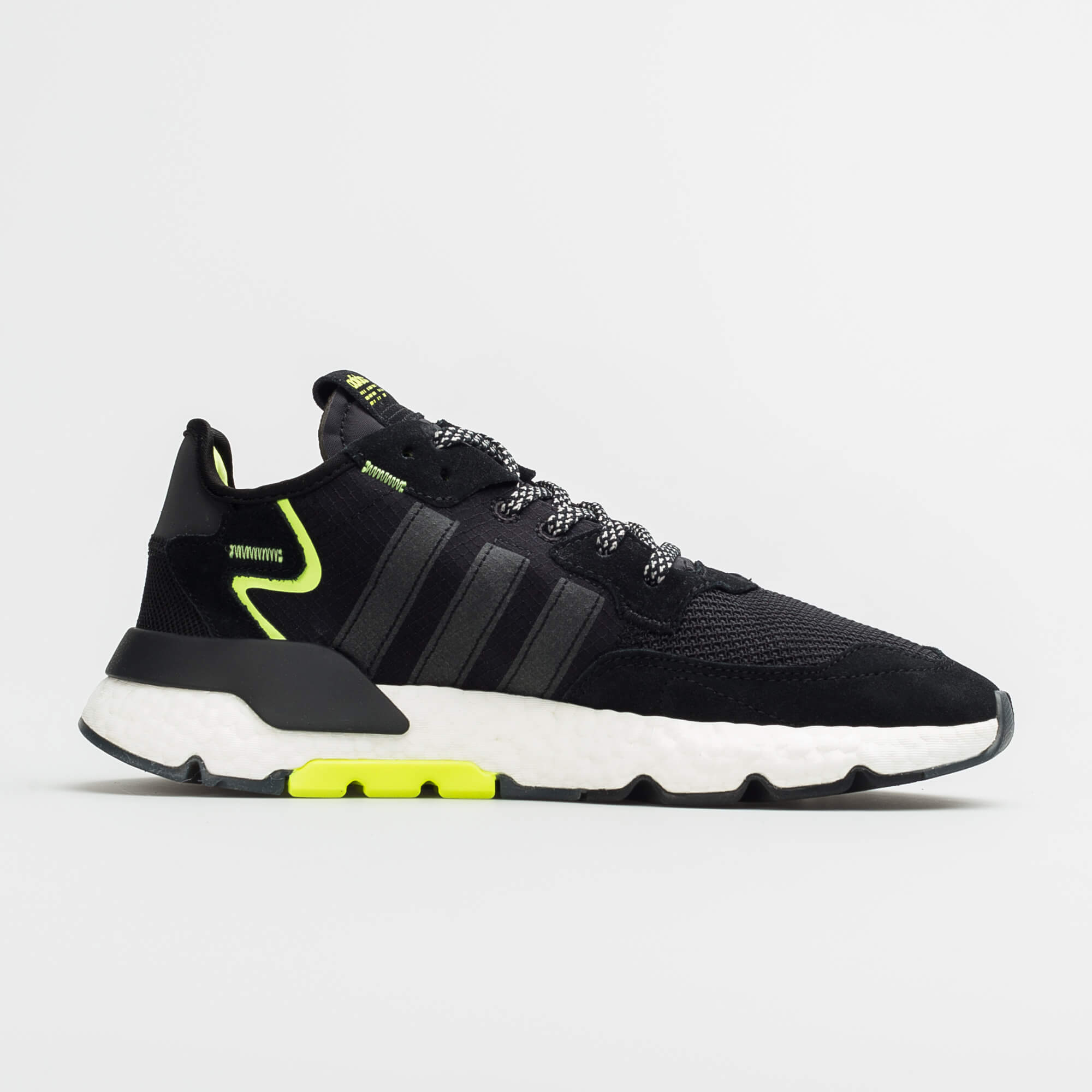 Adidas Nite Jogger Black Solar Yellow