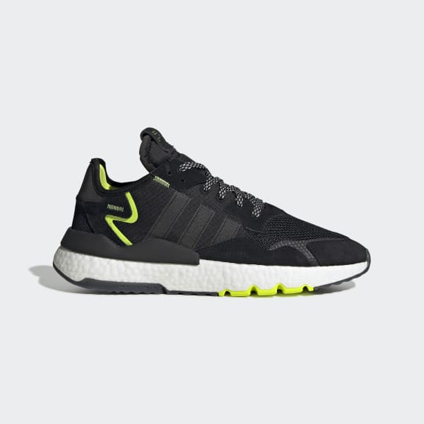 Adidas Nite Jogger Black Solar Yellow