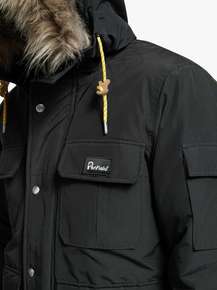 Penfield Lansing Parka Jacket - Black product image 3
