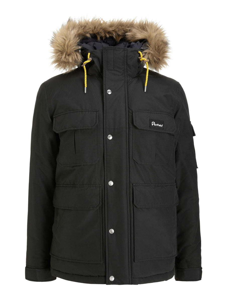 Penfield Lansing Parka Jacket - Black product image 4