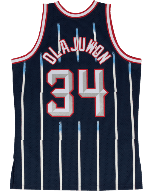 Swingman Road Jersey Rockets 96 Hakeem Olajuwon